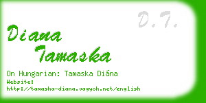 diana tamaska business card